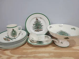 Spode England Christmas Tree Porcelain Dinnerware Setting ---PICK--- - Picture 1 of 15