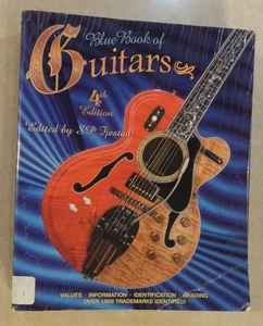 BLUE BOOK OF GUITARS 4TH EDITION 1997 PB BY STEVEN CHERNE OVER 1000 TRADEMARKS - Picture 1 of 8