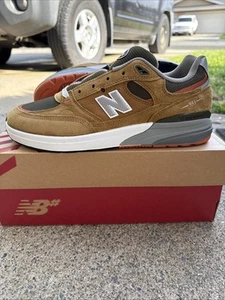 New Balance Numeric 933 Andrew Reynolds Mens Sz 10 Camel Wheat Brown New - Picture 1 of 10