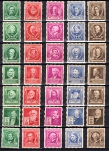 The Complete Famous Americans Collection #859-893 - Picture 1 of 1