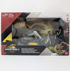 Jurassic World Rebirth Spinosaurus Danger Set Dinosaurier Scarlett Johansson Figur - Bild 1 von 6