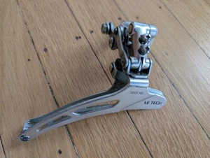 Vintage Suntour LE TECH Reverse Pull Front Derailleur 28.6mm - Picture 1 of 3
