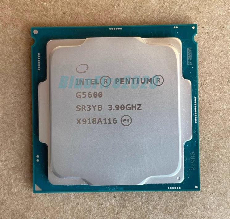 Intel Pentium G5600 Dual-core 4-thread 3.90GHz LGA-1151 CPU Processor G5600 - Image 1 of 2
