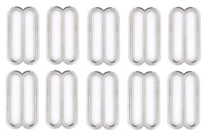 1.5 inch Metal Slide-Nickel Plate Zinc-Diecast for 1.5" webbing - Picture 1 of 1