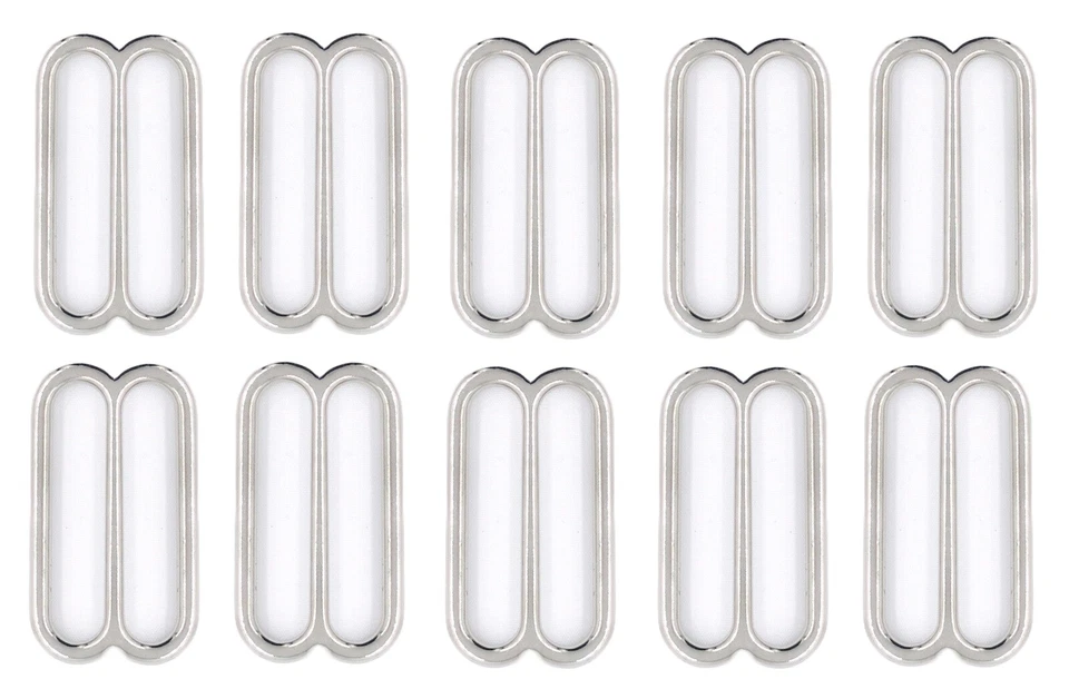 Placa de metal deslizante de níquel de 1,5 pulgadas fundido a presión de zinc para correas de 1,5" Foto 1 de 1