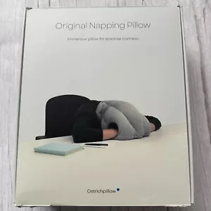 New OSTRICHPILLOW Sleepy Blue Original Napping Pillow - Picture 1 of 5
