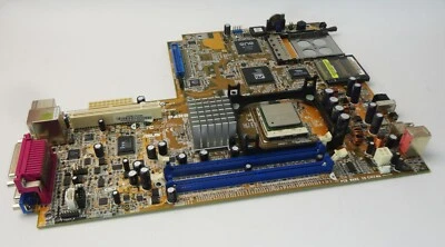 Genuine ASUS P4R8L Socket LGA 478 Motherboard with CPU - Image 1 of 3