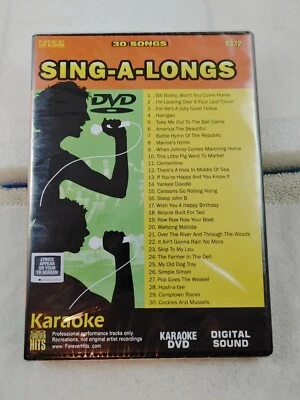 Sing-A-Longs Karaoke 30 Songs DVD Brand New Sealed #9932 - Image 1 of 3