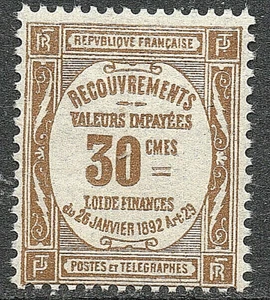 STEUERMARKE NR. 46 NEU * * ORIGINALGUMMI SEHR GUTER ZUSTAND - Bild 1 von 1