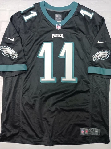 NIKE NFL Philadelphia Eagles Jersey 11 Wentz in Black Size 2XL Cover