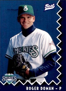 1997 Knoxville Smokies Best #9 Roger Doman Cassville Missouri MO Baseball Card