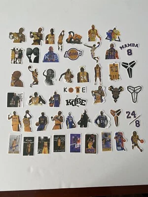 Los Angeles Lakers Estrella Kobe Bryant/Mamba Troquelado Vinilo Pegatinas Botín de 48 Foto 1 de 4
