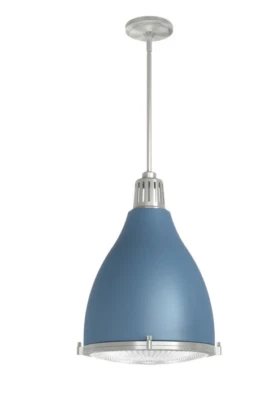 Colgante Hunter Bluff View 14 3 Luces 14"W Azul Índigo 19214 *NUEVO* Foto 1 de 4