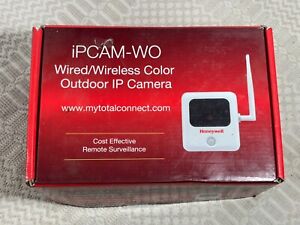 Honeywell iPCAM-WO Wire/Wireless Color Outdoor IP Camera New Old Stock