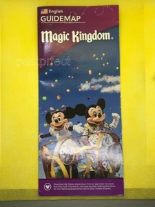 Disney Park Map Magic Kingdom Mickey Mouse 90th Birthday Celebration WDW 2018 - Picture 1 of 1