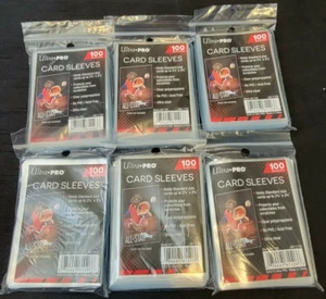 600 Ultra Pro Ultrapro Brand Standard Card Sleeves 6 Packungen Packungen Ultra Clear - Bild 1 von 2