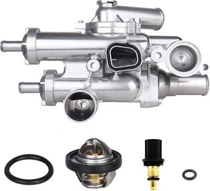 Aluminium Thermostat Housing Assembly Fit for Dodge Avenger Journey 68003582AB - Picture 1 of 9