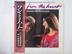 Tom Waits & Crystal Gayle One From The Heart ~ CBS/Sony 25AP 2436 Japan LP OBI - Picture 1 of 3