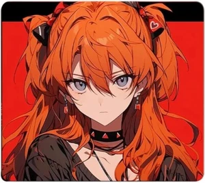 Neon Genesis Evangelion Soryu Asuka Langley Hartglas Mauspad 450x400*3,2 - Bild 1 von 4