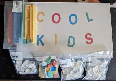 PBT Cool Kids R2 Keycaps by EnjoyPBT Designed by Biip - Image 1 of 4