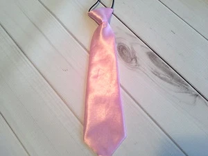  boys infant toddler child necktie baby pink wedding ring bearer valentines - Picture 1 of 3