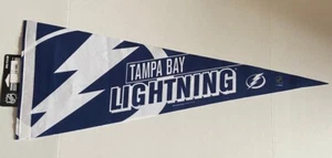 Banderín de fieltro suave Tampa Bay Lightning 12"" x 30"" NHL hockey - decoración de cuevas para hombre - Imagen 1 de 3