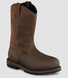 Men's Irish Setter Ramsey 2.0 11 Inch Pull On Aluminum Toe Brown Boot 83952 - Picture 1 of 5