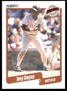 1990 Fleer 157 Tony Gwynn   San Diego Padres  Baseball Card