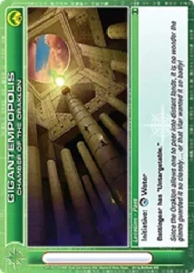 Chaotic Gigantempopolis Chamber of the Oraklon S21/26 AU 1st Edition Foil Rare - Picture 1 of 1