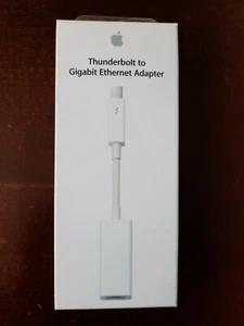 Apple Thunderbolt zu Gigabit Ethernet Adapter. Neu, nie gebraucht - Bild 1 von 2