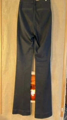 NYDJ Teresa Trouser 女式黑色弹力裤 6 码 — 第 1/4 张图片