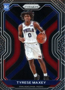 2020-21 Panini Prizm - Tyrese Maxey #256 (RC) - Picture 1 of 2