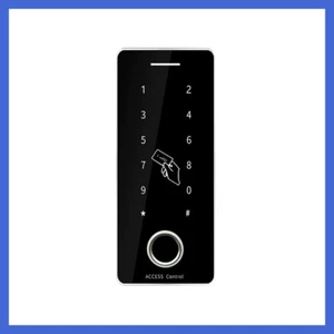 125KHz Fingerprint+RFID EM/ID Card 2K User Metal Case Standalone Access Control - Picture 1 of 9