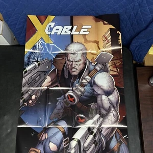 Marvel Comics Kabel Promo Poster 2017 gefaltet 24x36 unbenutzt - Bild 1 von 3