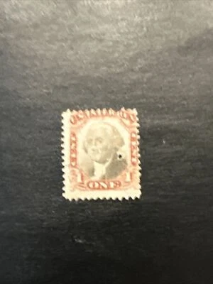 US Stamp #R134….1c -Third Issue Revenue Has Small Hole Used..NG - Image 1 of 2