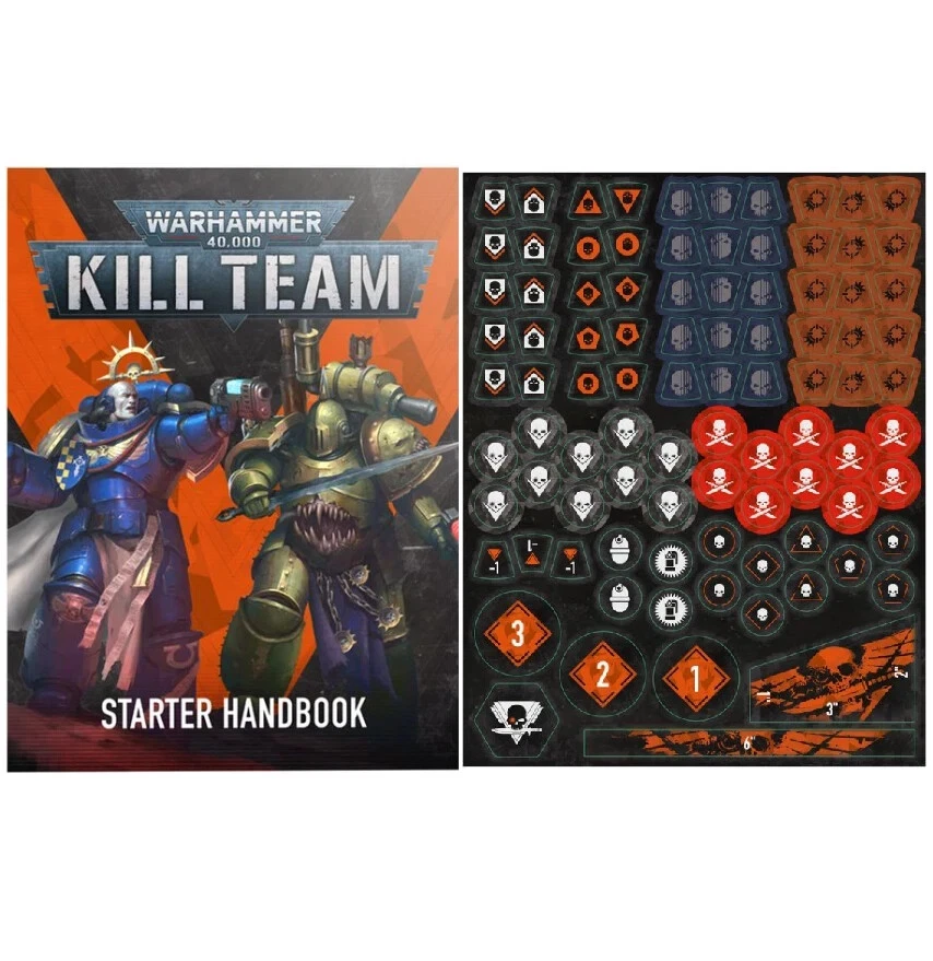 Brand New Starter Handbook + Core Tokens  -  Kill Team - 40K    Free Ship - Image 1 of 1