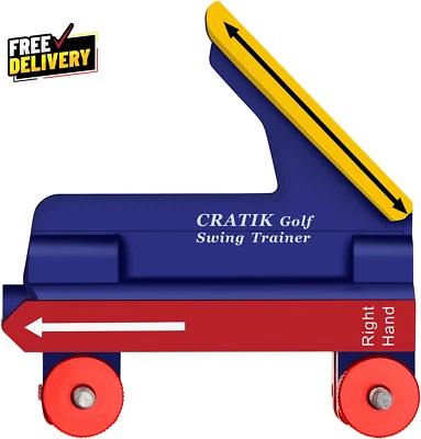 Golf Swing Trainer Swing Training Aid Direction Guides Improve Swing Accuracy - Image 1 of 4