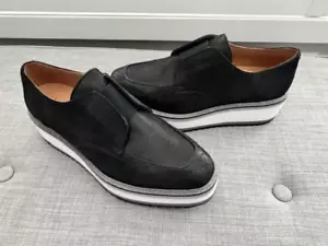 JOHNSTON & MURPHY Gracelyn Platform Wedge Derby - SIZE - Picture 1 of 3
