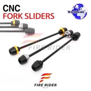 Deslizadores de horquilla delanteros Delrin CNC Billet para Aprilia Shiver 750 2008-2016 - Imagen 1 de 7