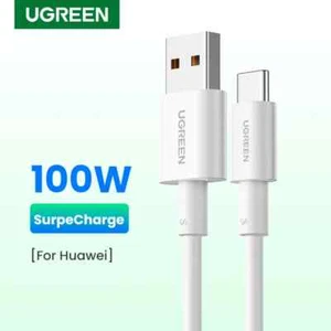 For Huawei USB-C Type C 5A 100W Super Fast Charge SFCP Cable Cord Lead UGREEN - Picture 1 of 6