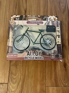 New! Alloy Bicycle Model 7"x4" Joyyue Original Box Classic Retro Model - Picture 1 of 6