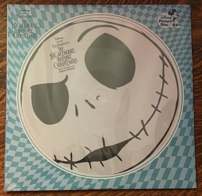 SEALED* 12"LP~ PICTURE DISC~ 2021~ TIM BURTON'S THE NIGHTMARE BEFORE CHRISTMAS - Image 1 of 4