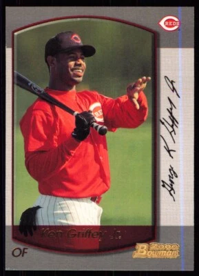 2000 Bowman Ken Griffey Jr. Cincinnati Reds #122 - Image 1 of 2