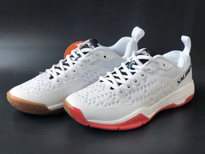Salming Eagle Shoe Women Damen Indoor Halle Sport Handball Sportschuhe weiß rot - Bild 1 von 10