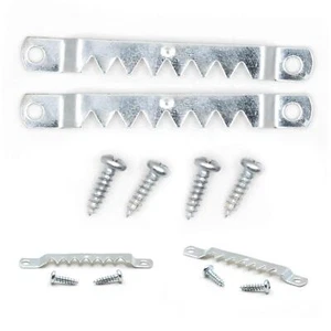 Sawtooth Hangers Large with Screws - 100 Pack - Canvas Hanger - Picture Frame - Picture 1 of 7