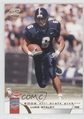 2002 Pacific Luke Staley #456 Rookie RC - Image 1 of 2