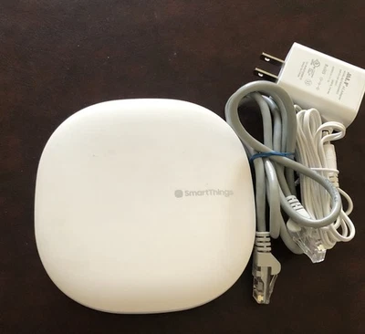 Samsung SmartThings Hub V3 IM6001-V3P01 Smart Home Automation WiFi Zigbee ZWave - Image 1 of 4