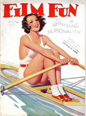 Film Fun Magazine #543 GD 1934 - Image 1 of 3