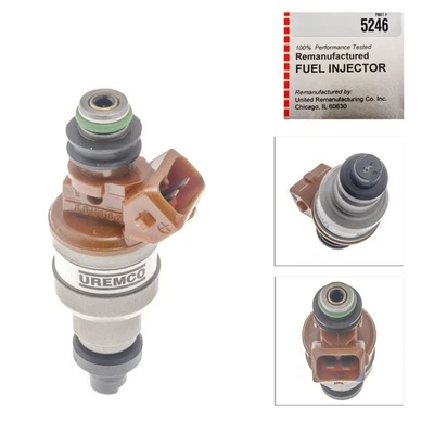 URAMCO Fuel Injector 5246 For Dodge Eagle Plymouth Mitsubishi Chrysler 1991-2000 - Image 1 of 4