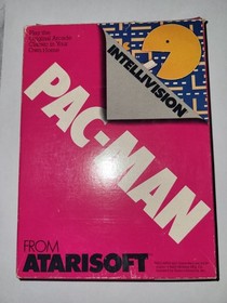 Intellivision, "Pac-Man", w/ Cartridge, Box and Manual